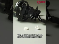 ZrO2 105 ceramic ball bearing